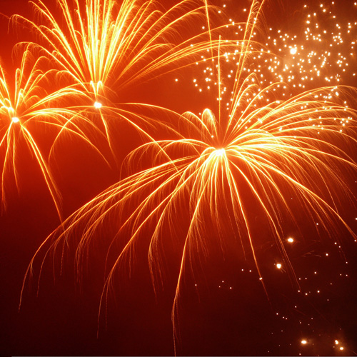 Fireworks Night Party Invitations